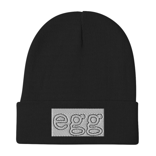 Nest Egg Embroidered Beanie