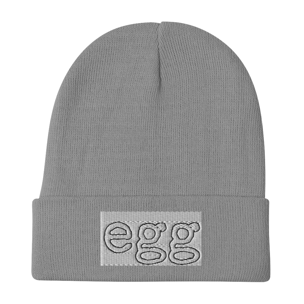 Nest Egg Embroidered Beanie
