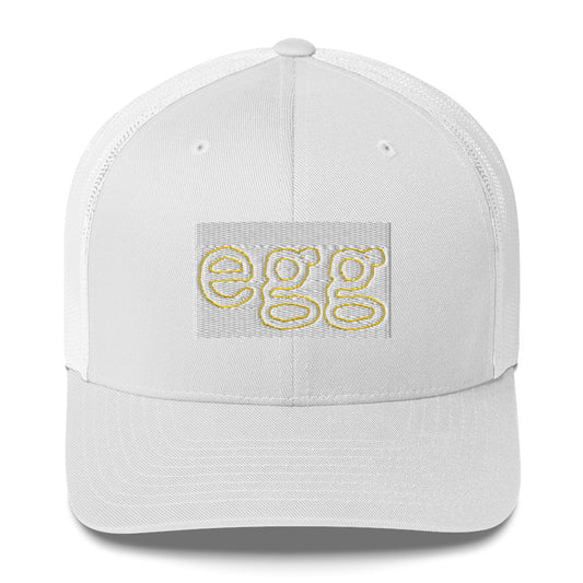 Eggy Yellow Trucker Cap