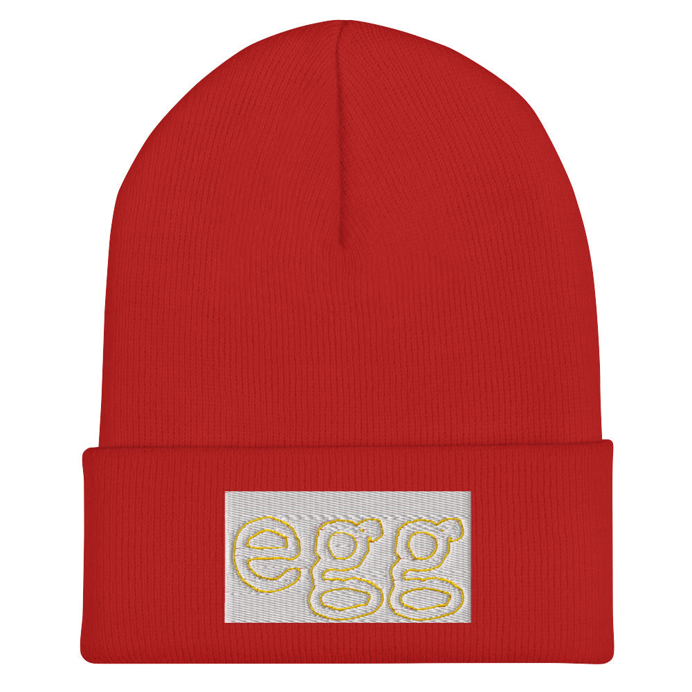 Nest Egg City Cuffed Beanie