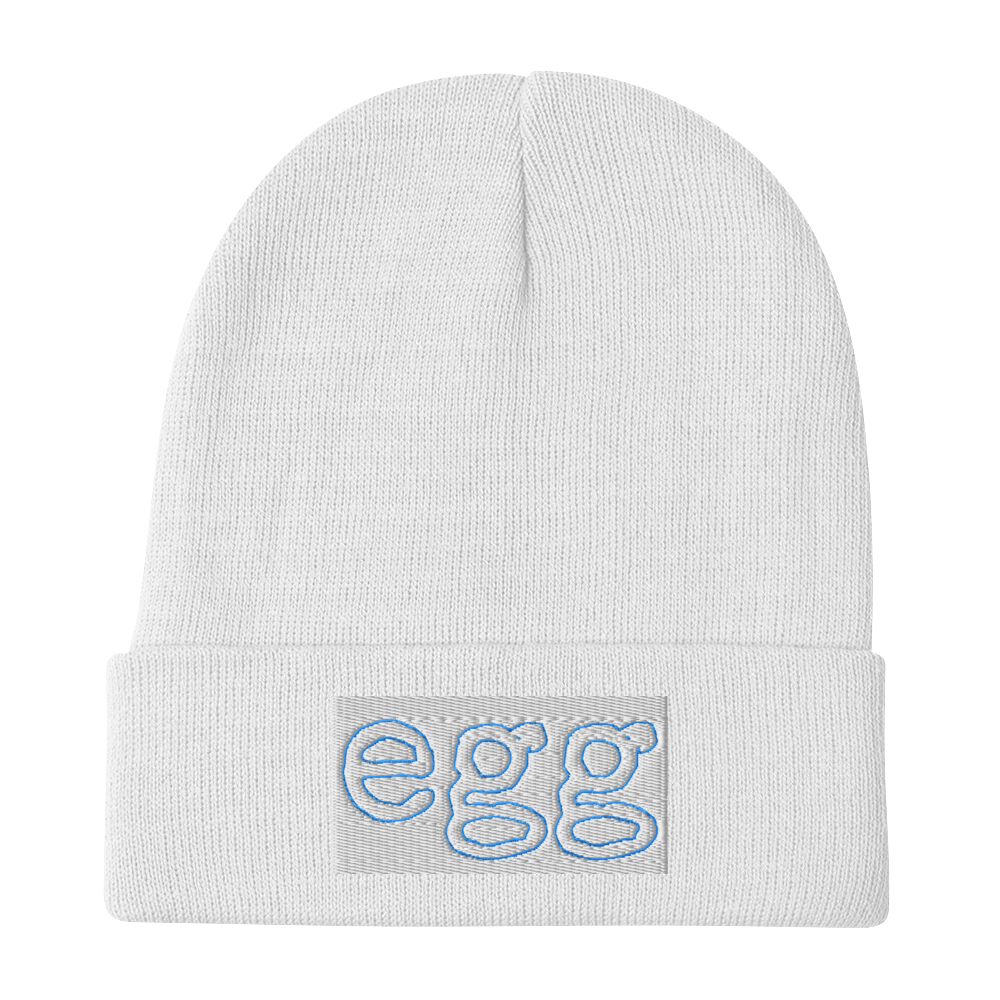 Nest Egg Embroidered Beanie