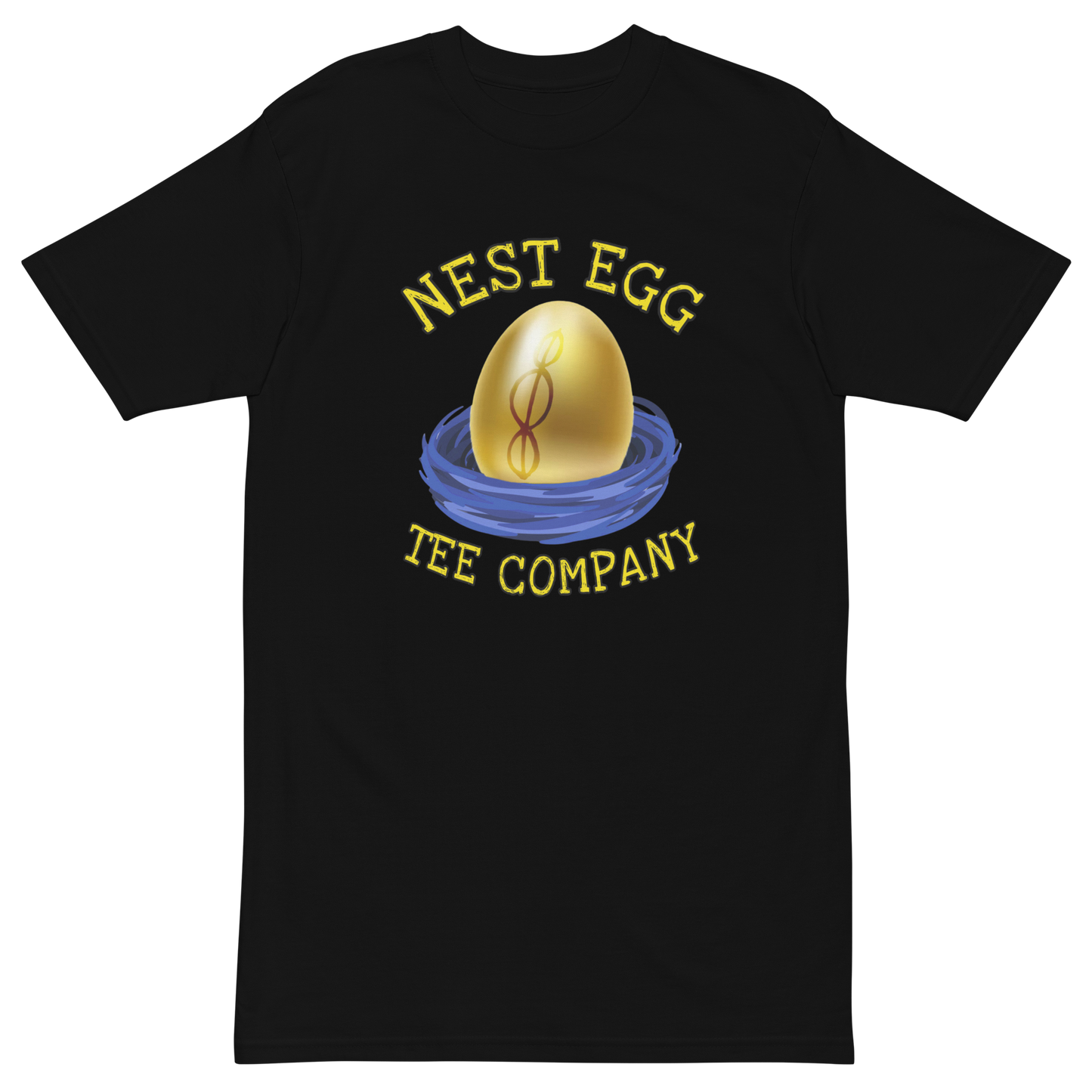 Nest Egg Golden heavyweight tee