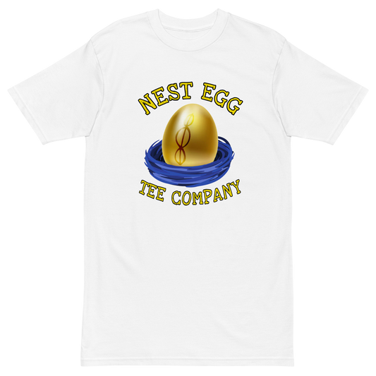Nest Egg Golden heavyweight tee
